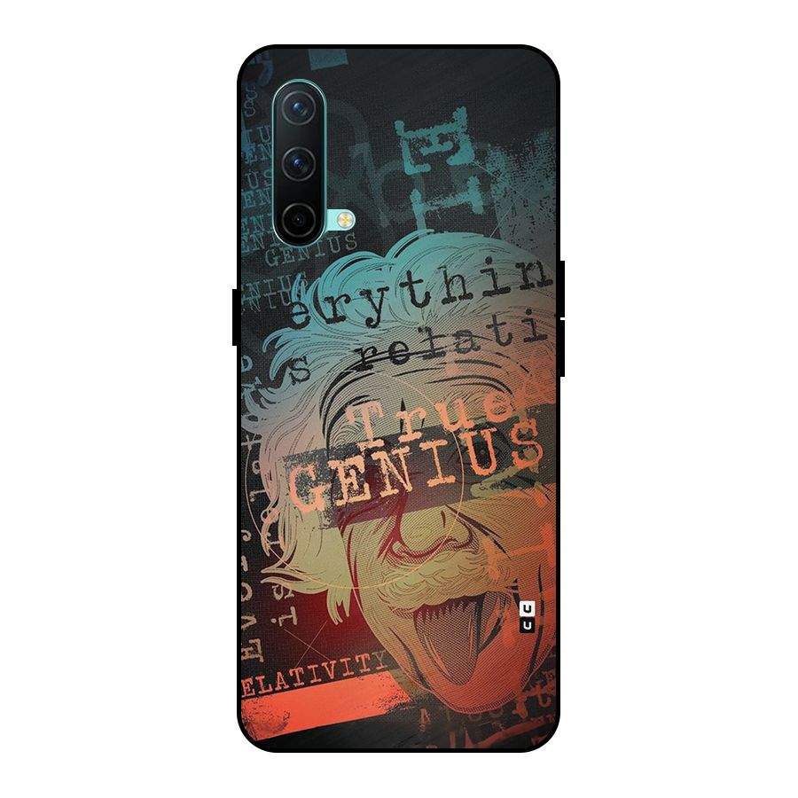 True Genius Metal Back Case for OnePlus Nord CE 5G
