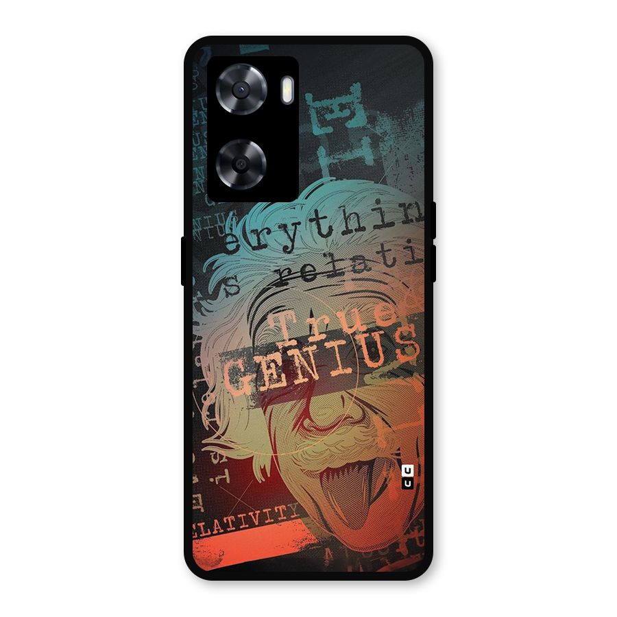 True Genius Metal Back Case for OnePlus Nord N20 SE