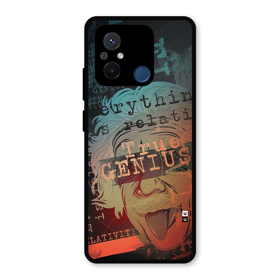 True Genius Metal Back Case for Poco C55