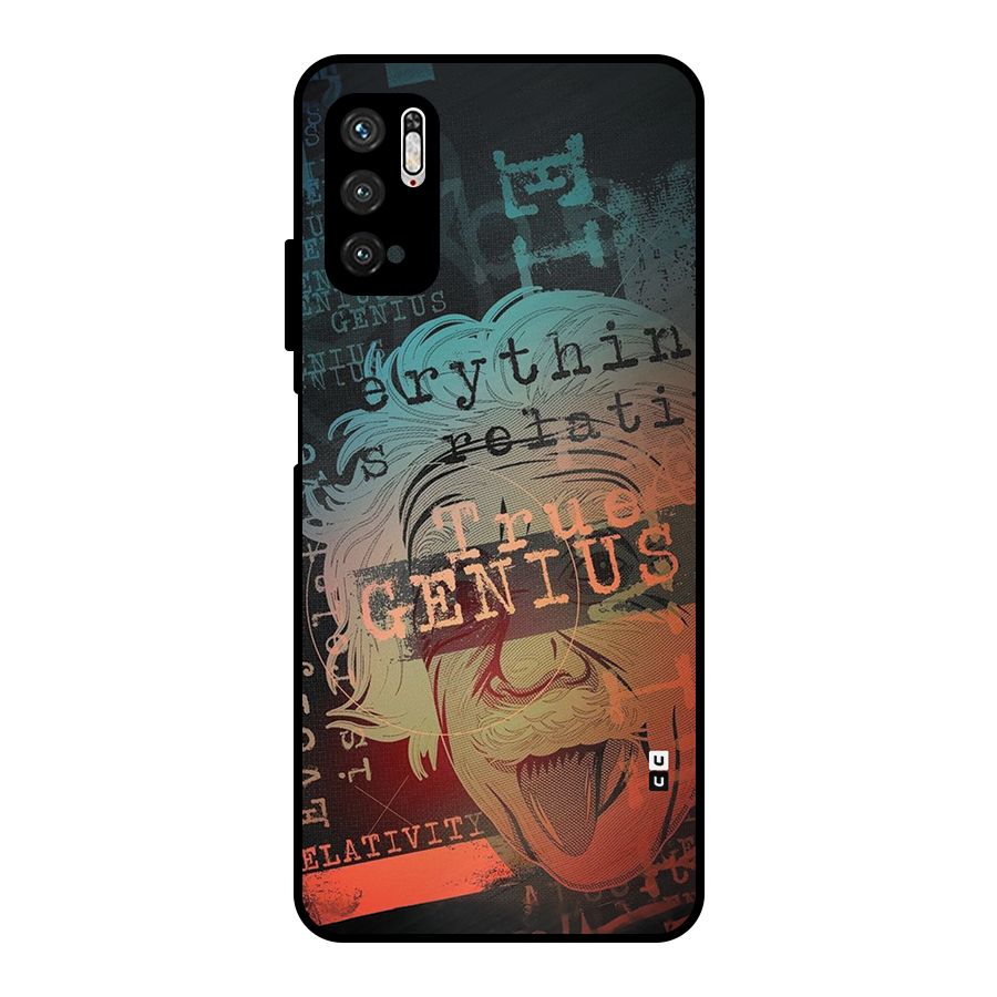 True Genius Metal Back Case for Poco M3 Pro 5G