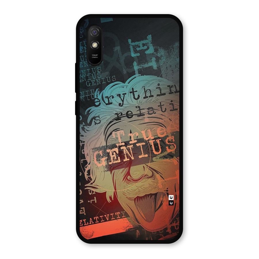 True Genius Metal Back Case for Redmi 9i
