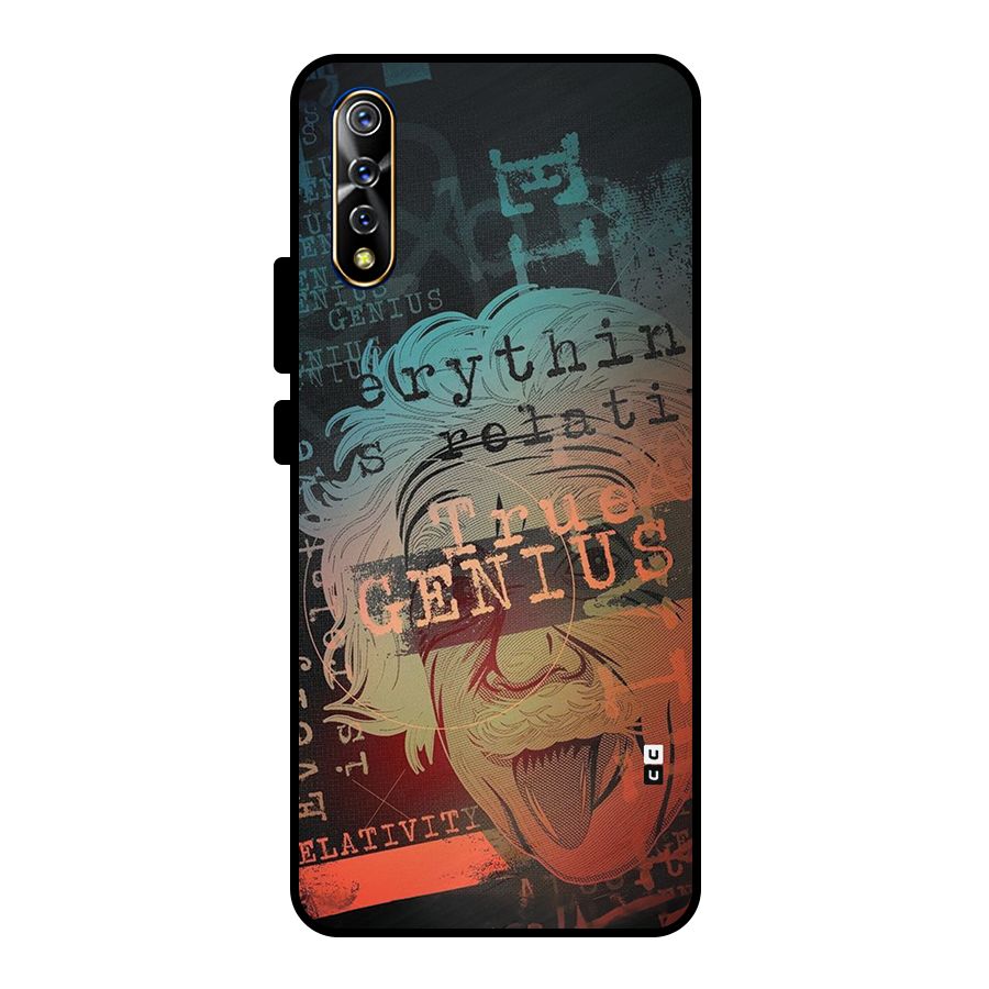 True Genius Metal Back Case for Vivo S1