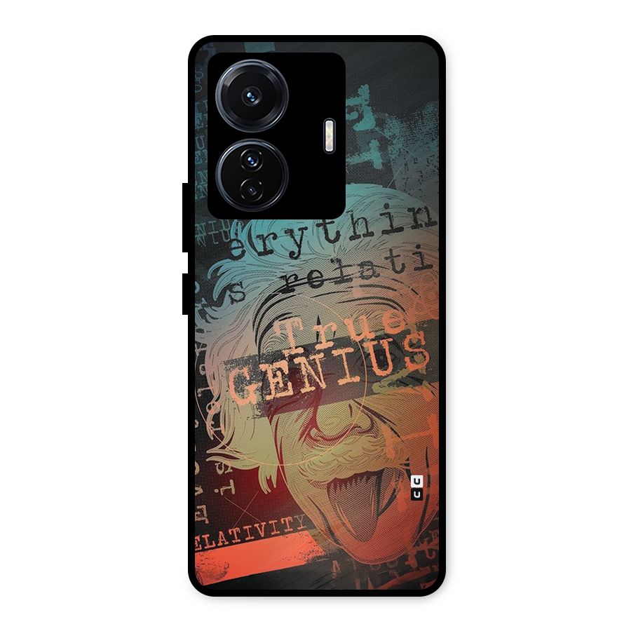 True Genius Metal Back Case for Vivo T1 Pro