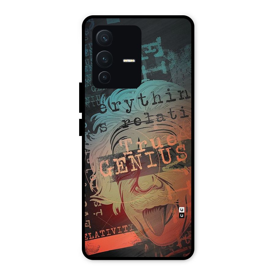 True Genius Metal Back Case for Vivo V23 5G