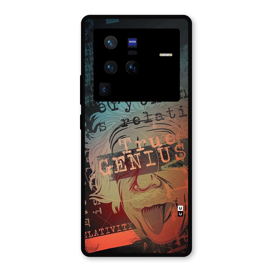 True Genius Metal Back Case for Vivo X80 Pro