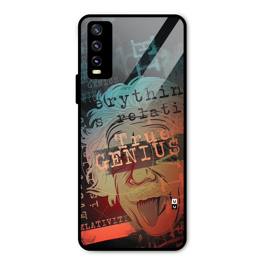 True Genius Metal Back Case for Vivo Y20g