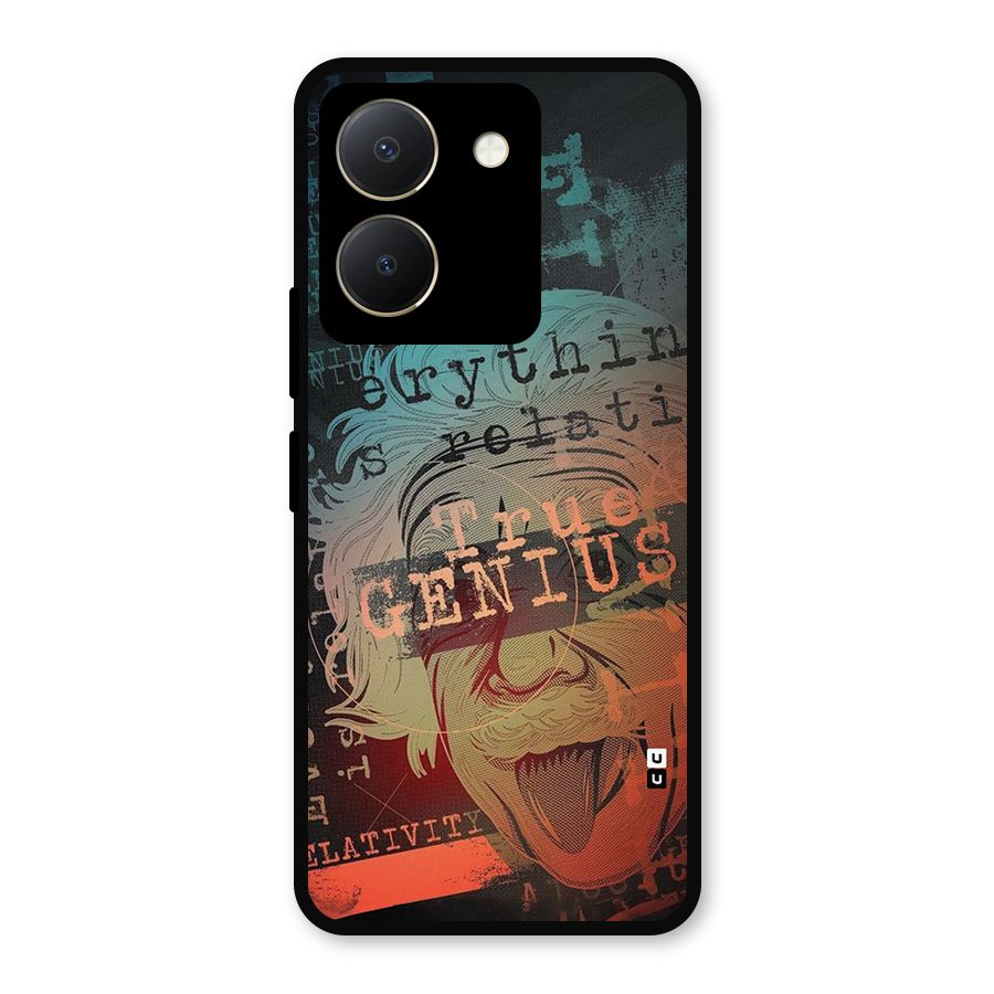 True Genius Metal Back Case for Vivo Y36