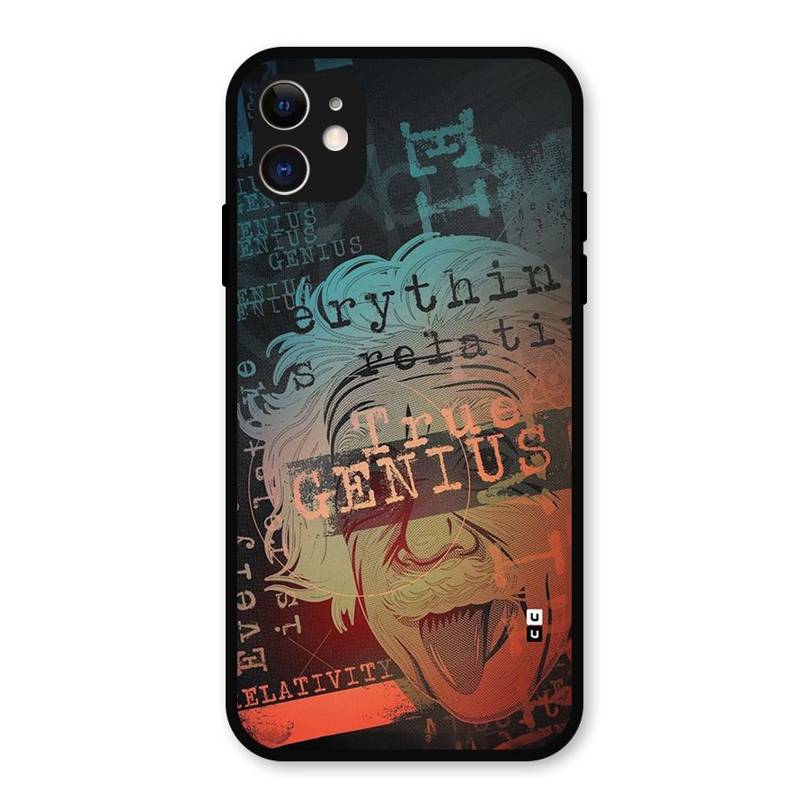 True Genius Metal Back Case for iPhone 11