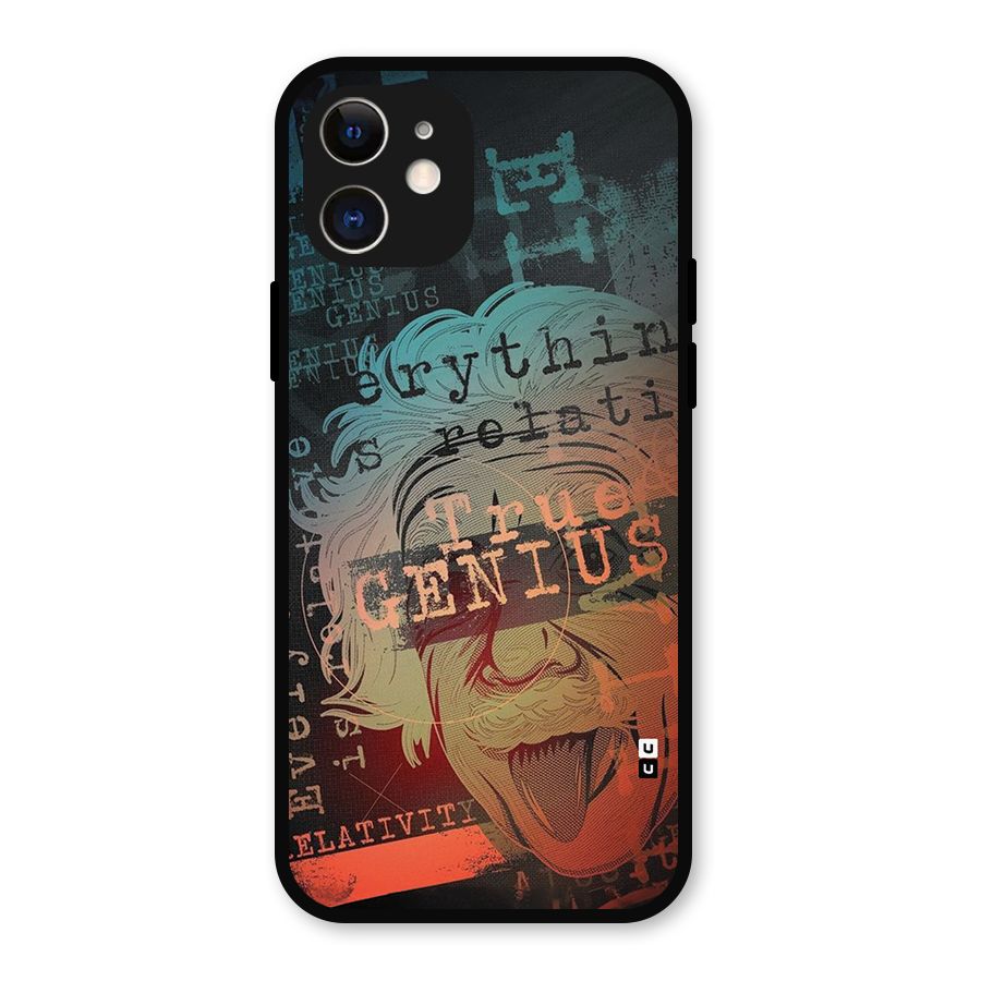 True Genius Metal Back Case for iPhone 12