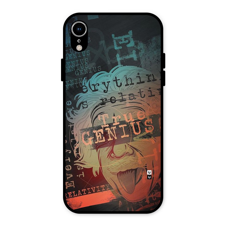 True Genius Metal Back Case for iPhone XR