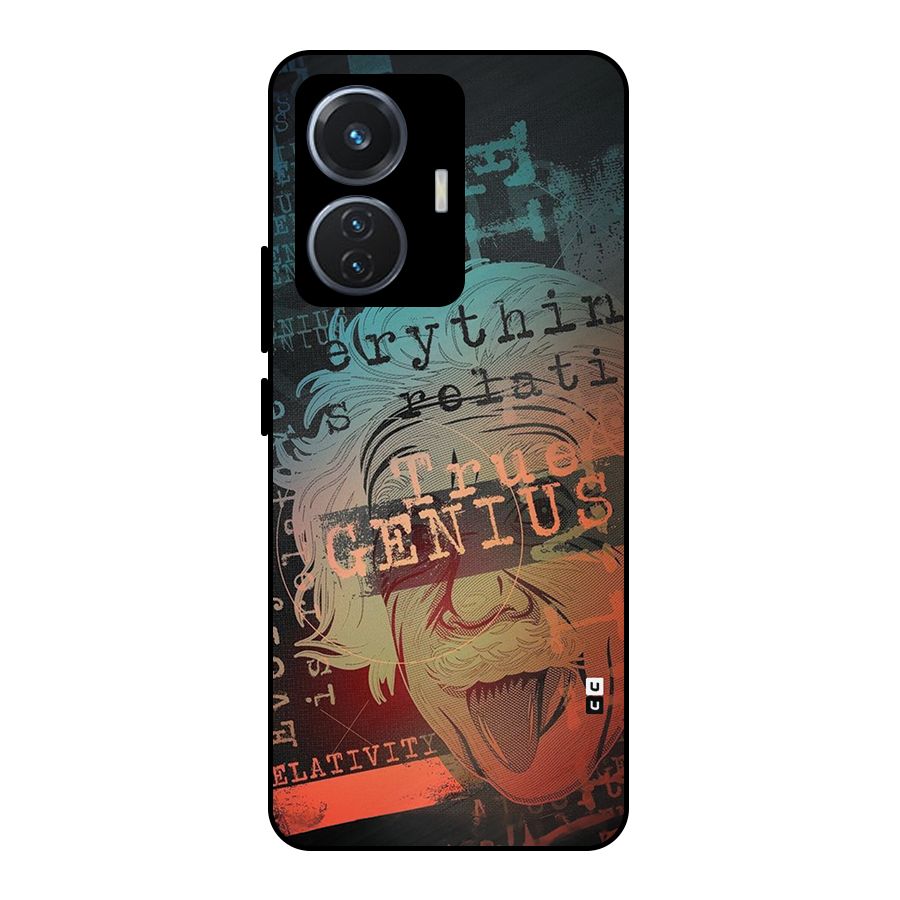 True Genius Metal Back Case for iQOO Z6 44W
