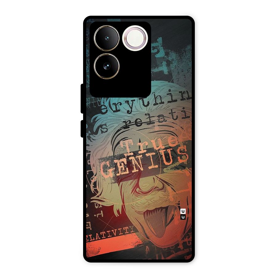 True Genius Metal Back Case for iQOO Z7 Pro
