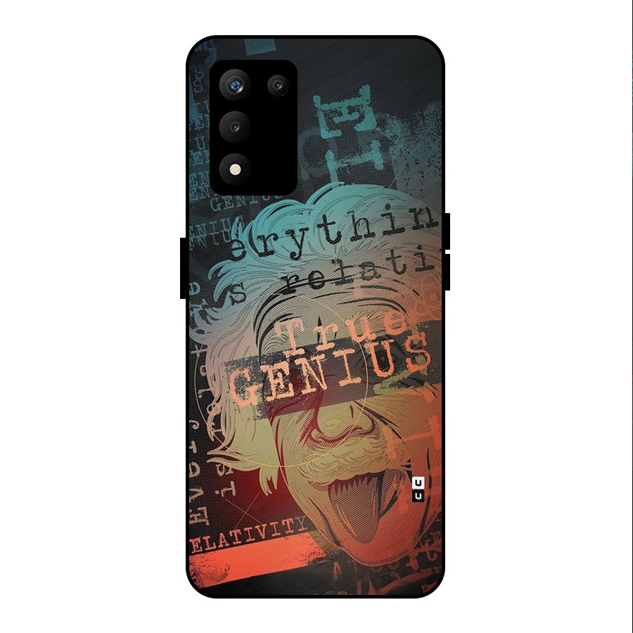 True Genius Metal Back Case for realme 9 5G SE