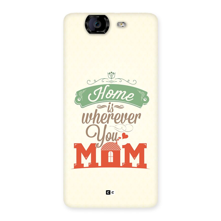 True Home Back Case for Canvas Knight A350