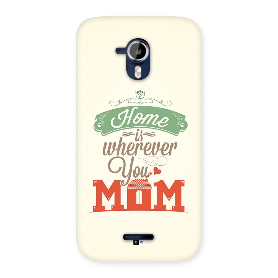 True Home Back Case for Canvas Magnus A117