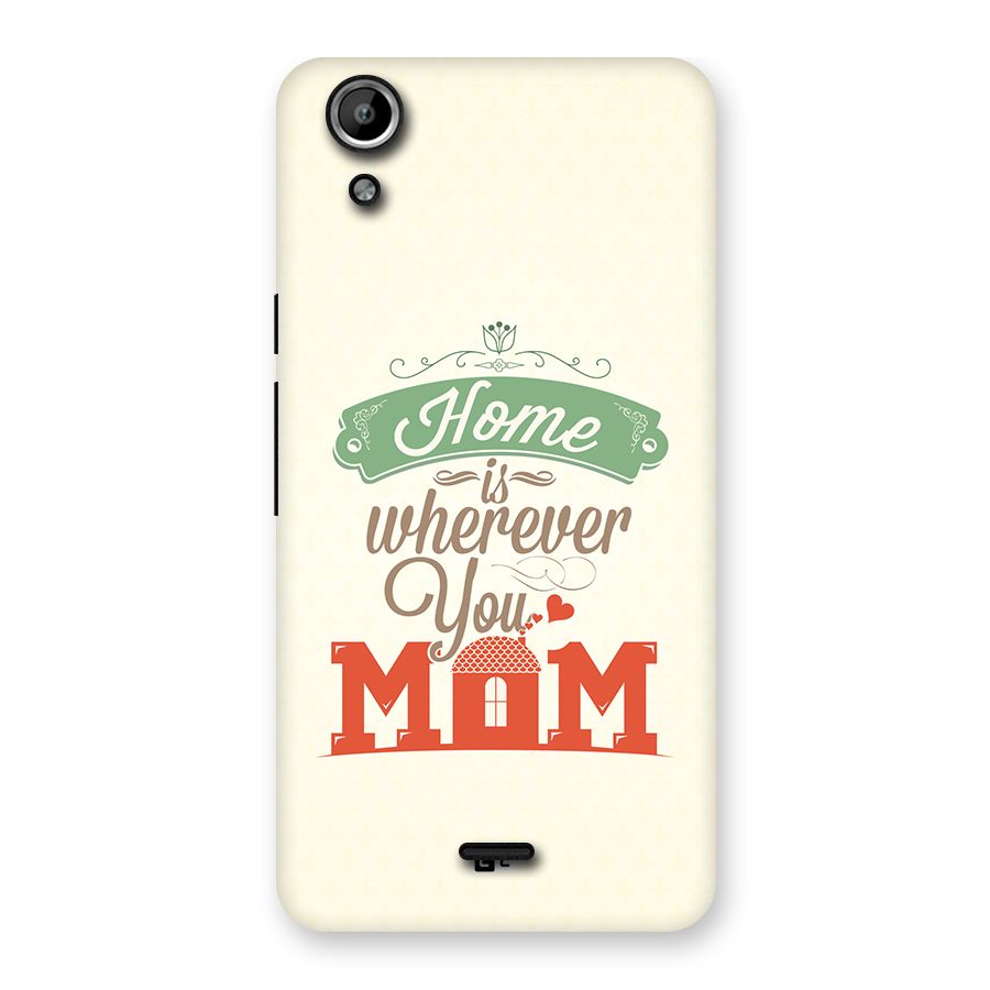 True Home Back Case for Canvas Selfie Lens Q345