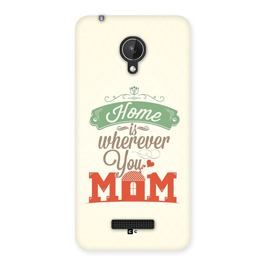 True Home Back Case for Canvas Spark Q380