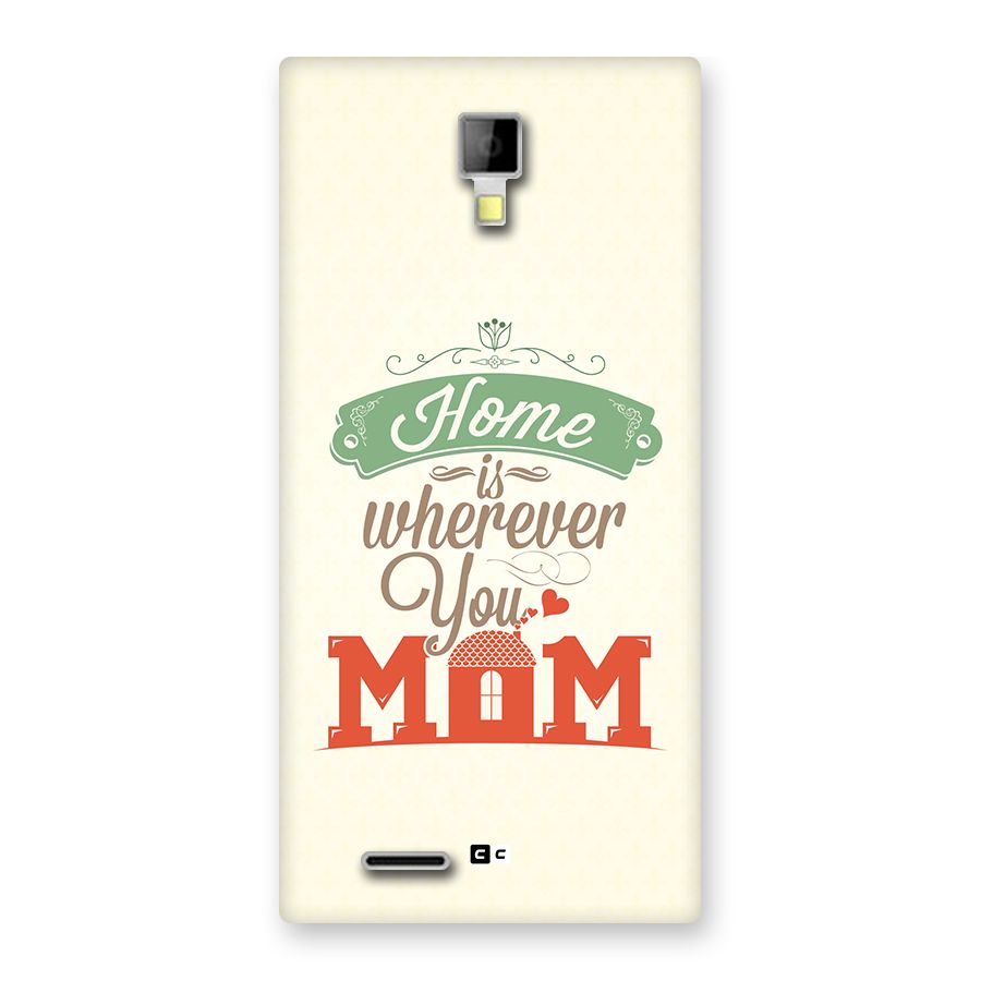 True Home Back Case for Canvas Xpress A99