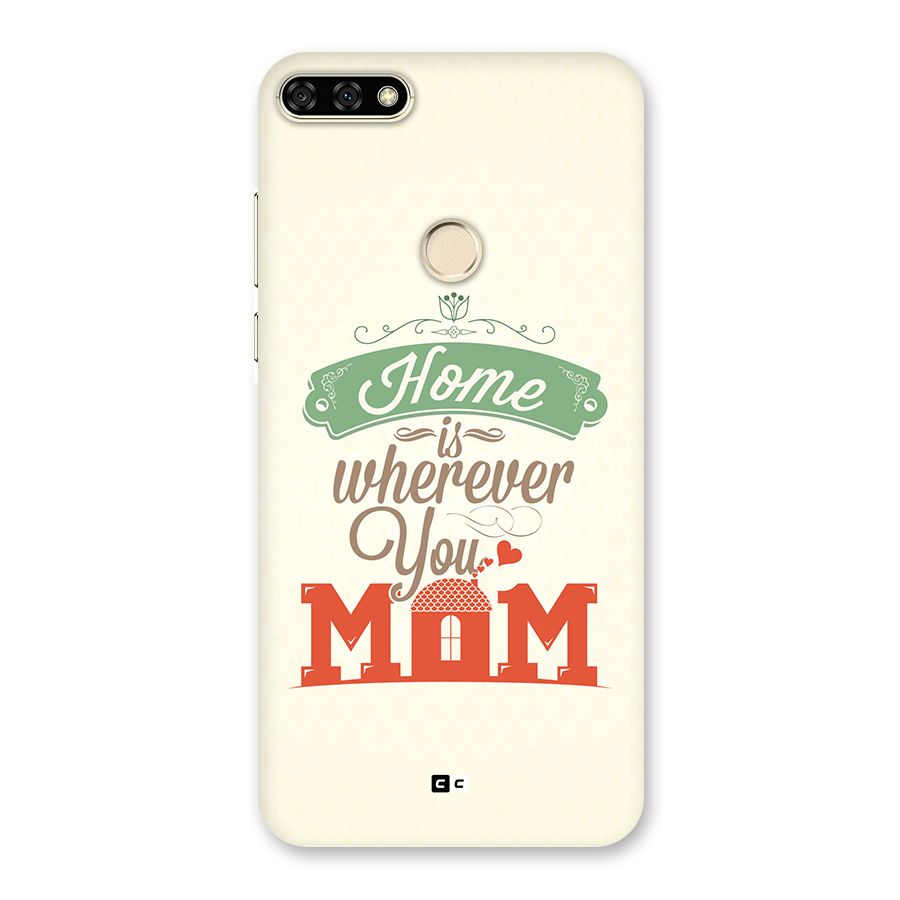 True Home Back Case for Honor 7A
