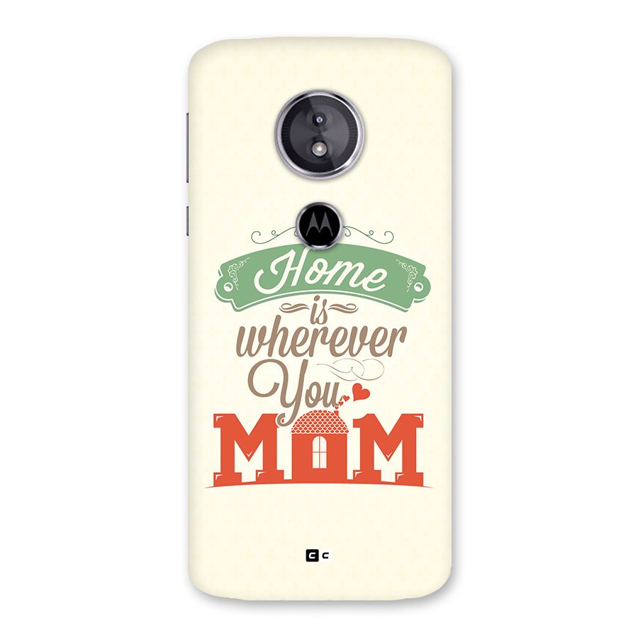 True Home Back Case for Moto E5