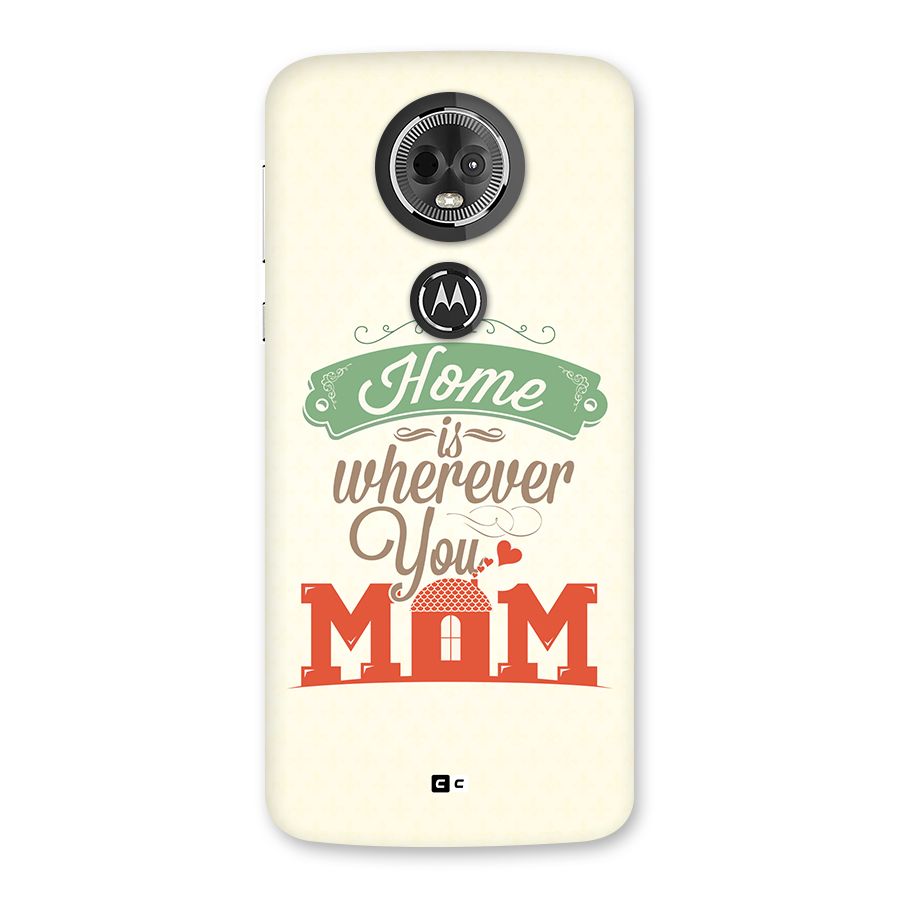 True Home Back Case for Moto E5 Plus