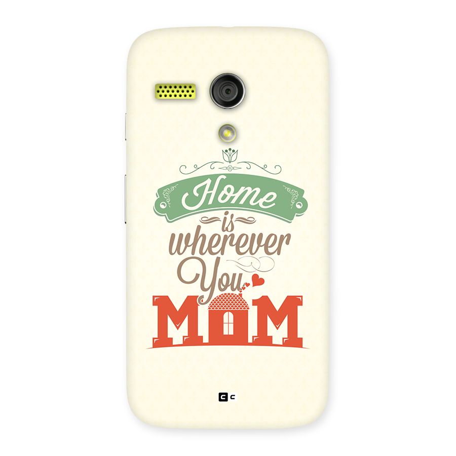 True Home Back Case for Moto G