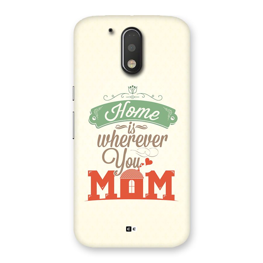 True Home Back Case for Moto G4 Plus