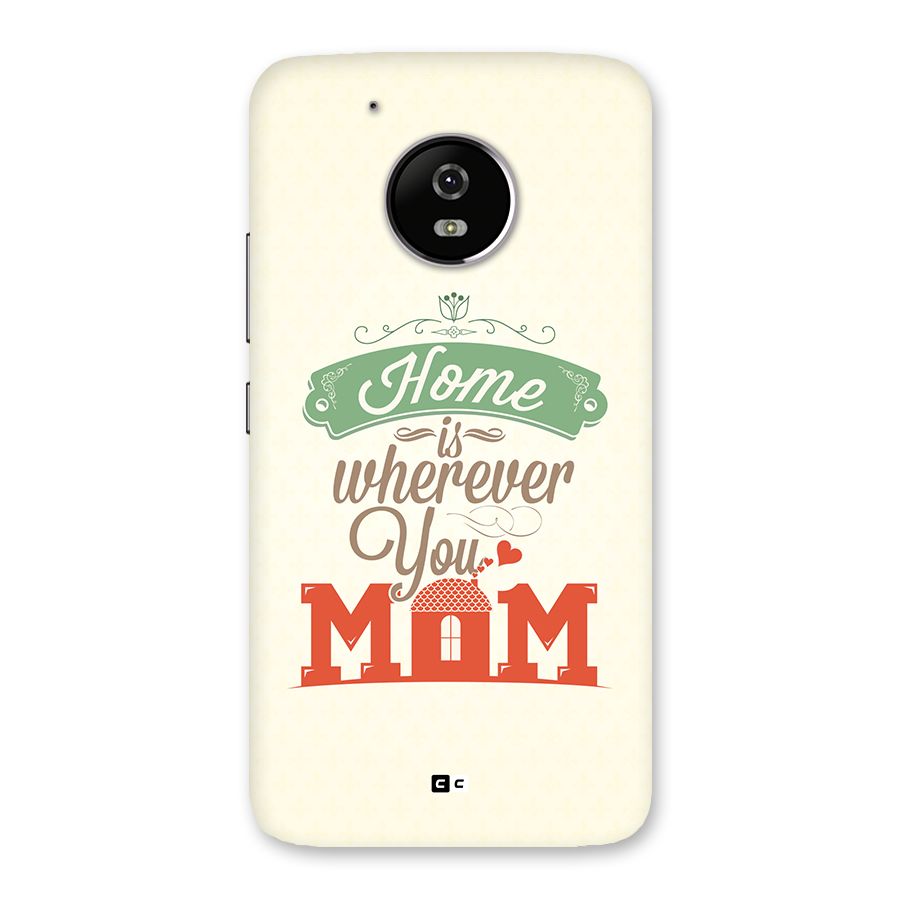 True Home Back Case for Moto G5