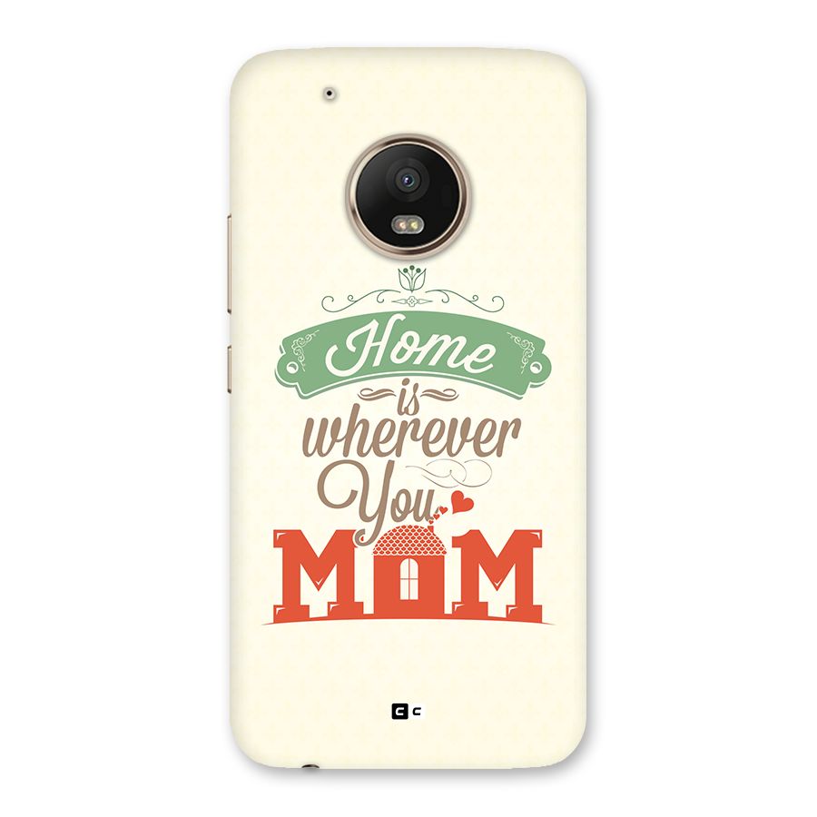True Home Back Case for Moto G5 Plus