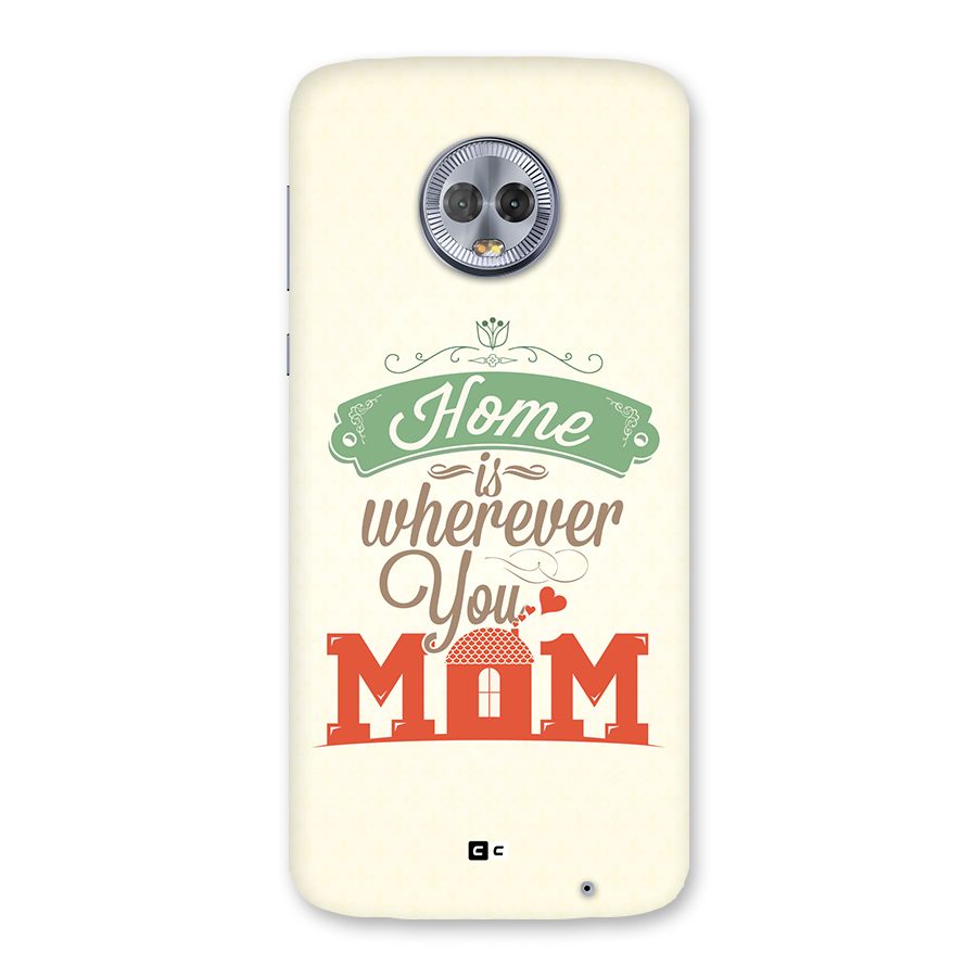 True Home Back Case for Moto G6 Plus