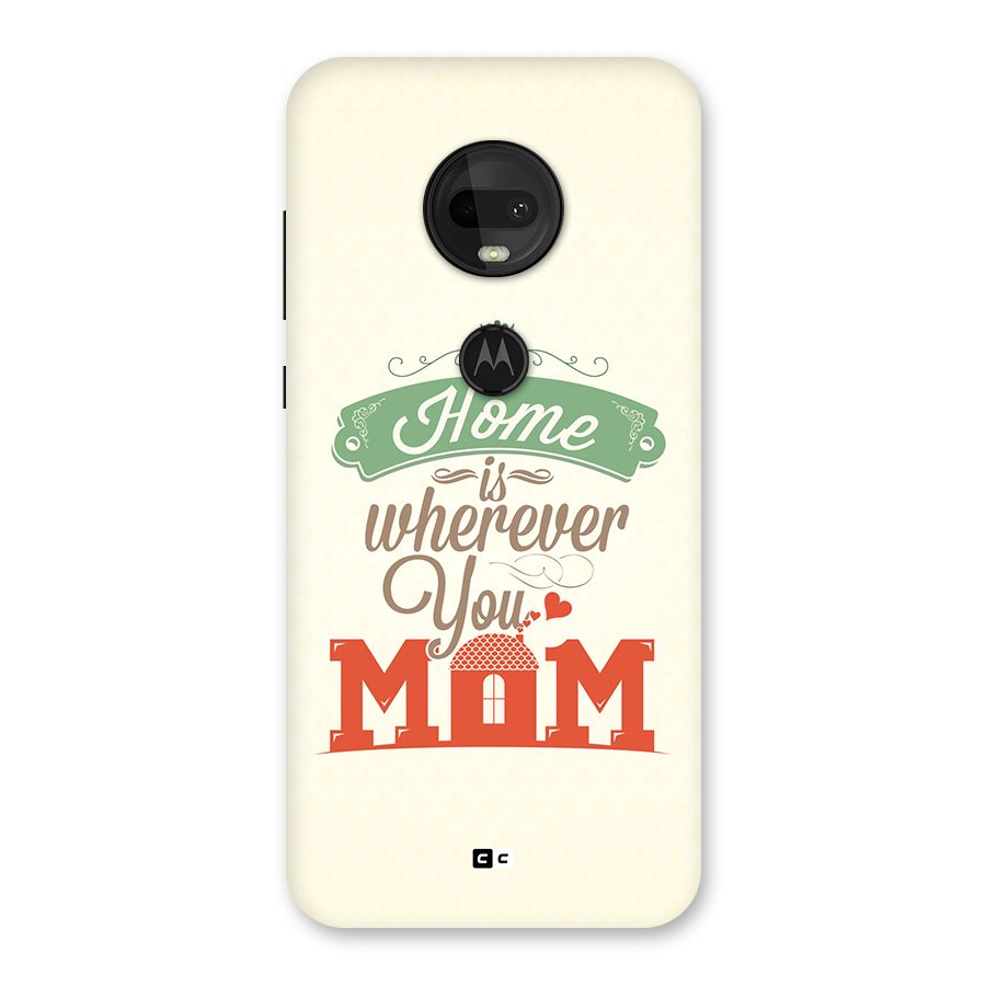 True Home Back Case for Moto G7