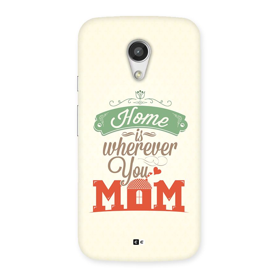 True Home Back Case for Moto G 2nd Gen