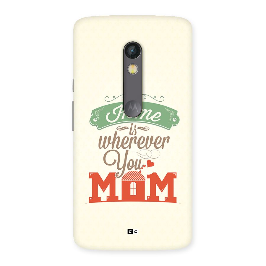 True Home Back Case for Moto X Play