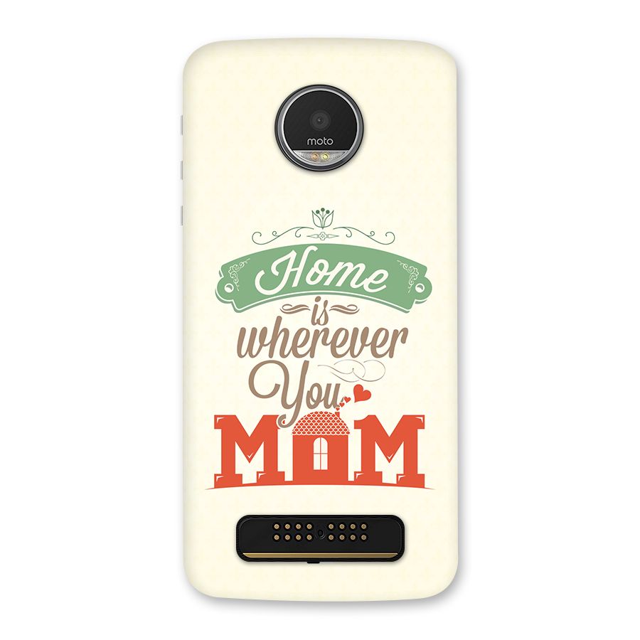 True Home Back Case for Moto Z Play