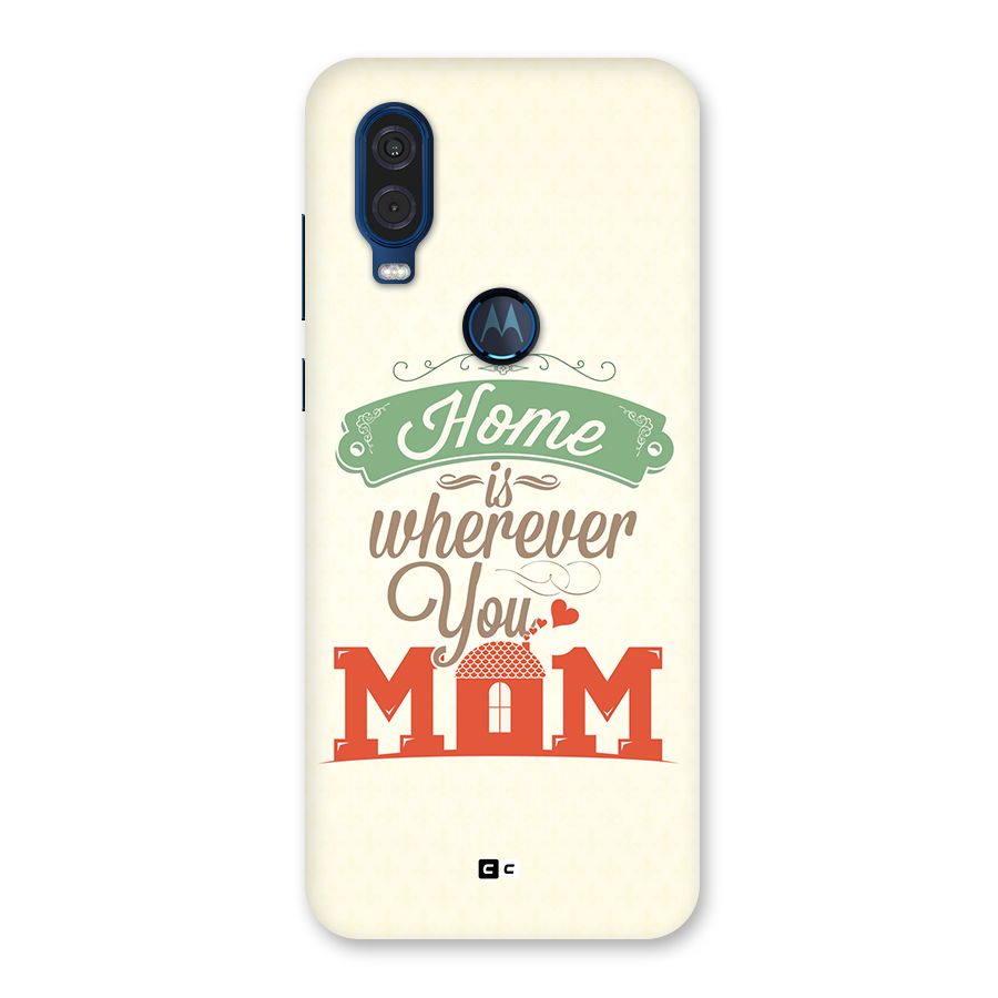True Home Back Case for Motorola One Vision