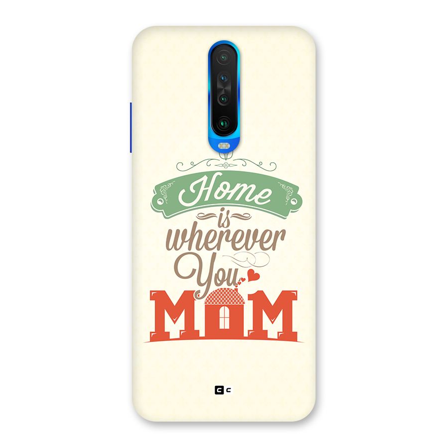 True Home Back Case for Poco X2