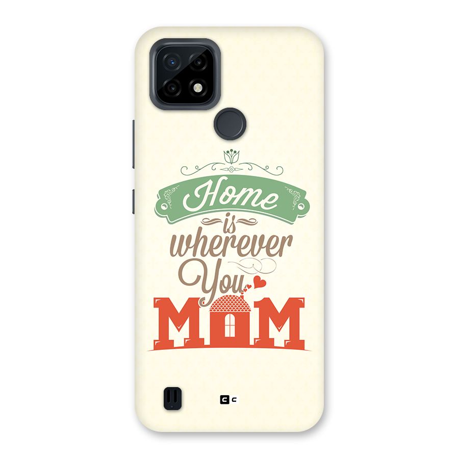 True Home Back Case for Realme C21