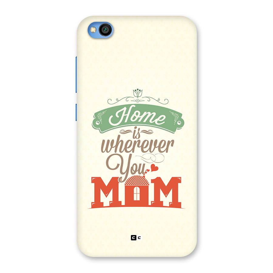 True Home Back Case for Redmi Go
