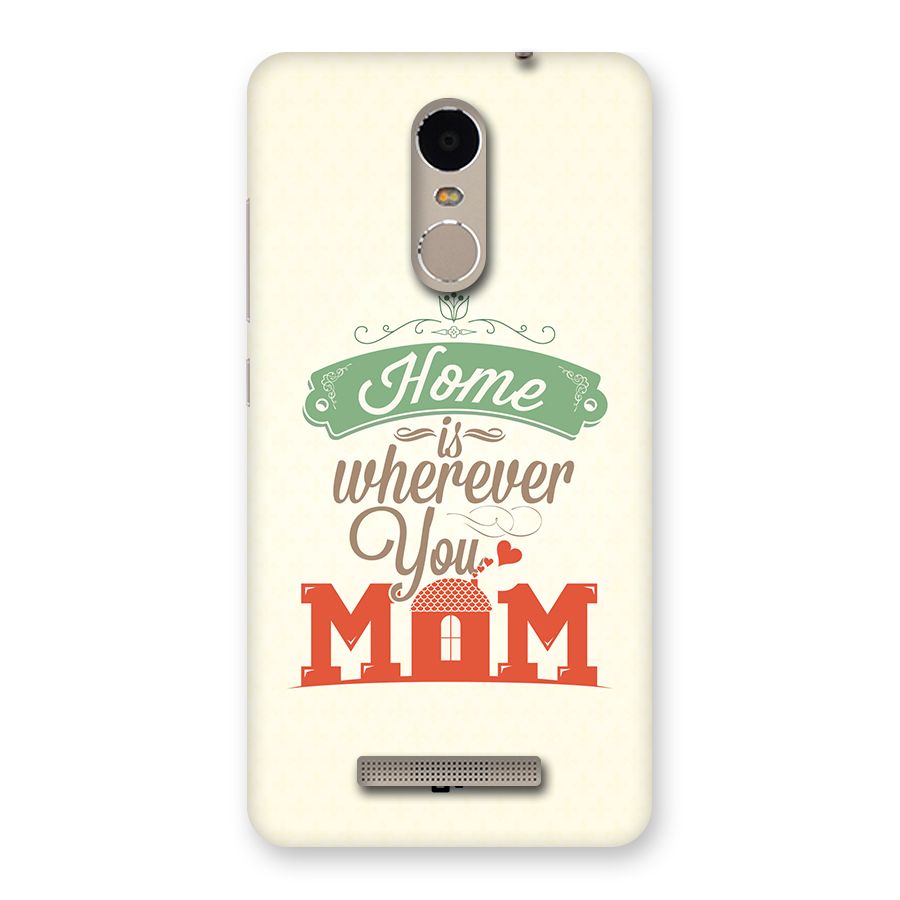 True Home Back Case for Redmi Note 3