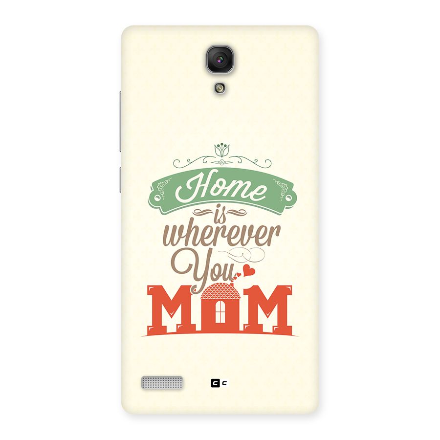 True Home Back Case for Redmi Note Prime