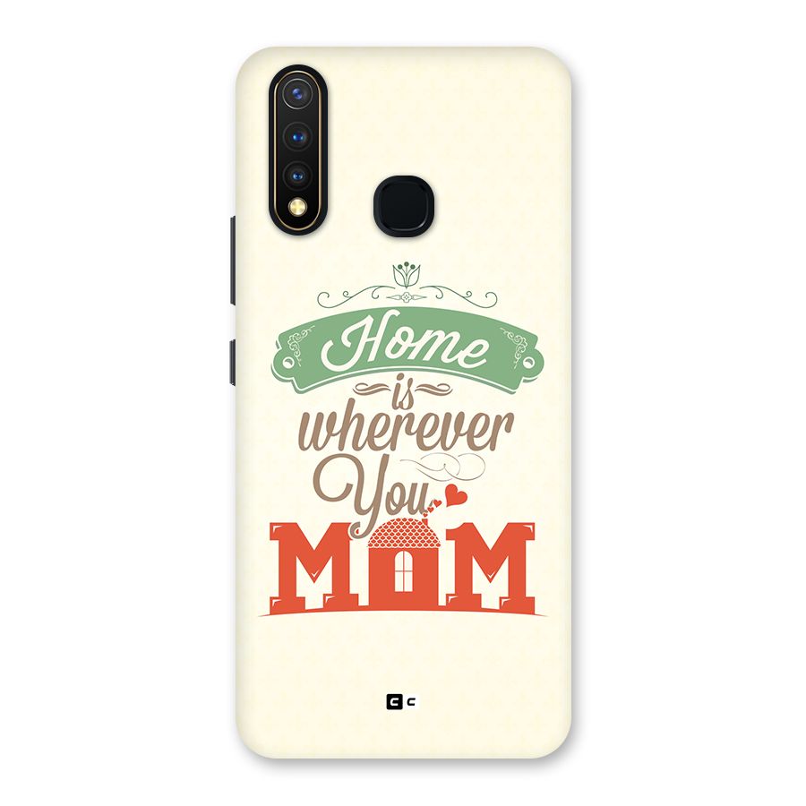 True Home Back Case for Vivo U20