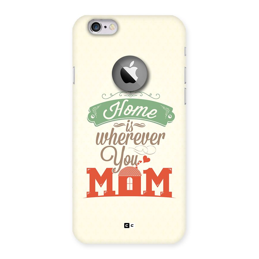True Home Back Case for iPhone 6 Logo Cut