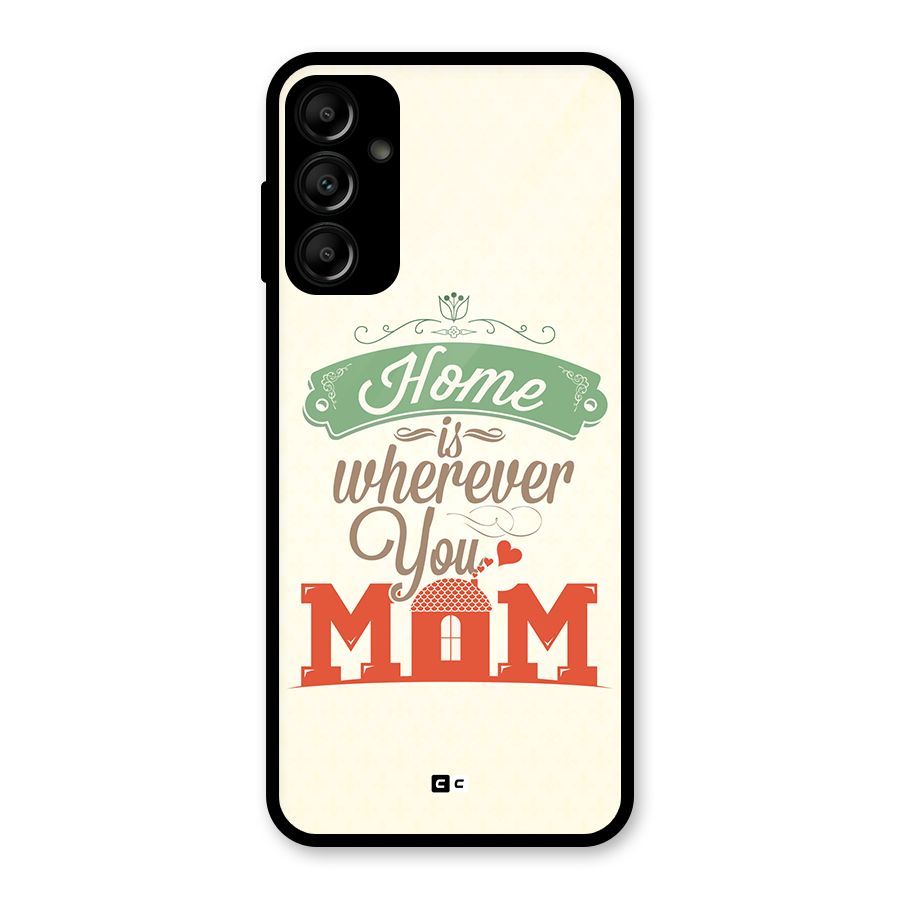 True Home Glass Back Case for Galaxy A14 5G