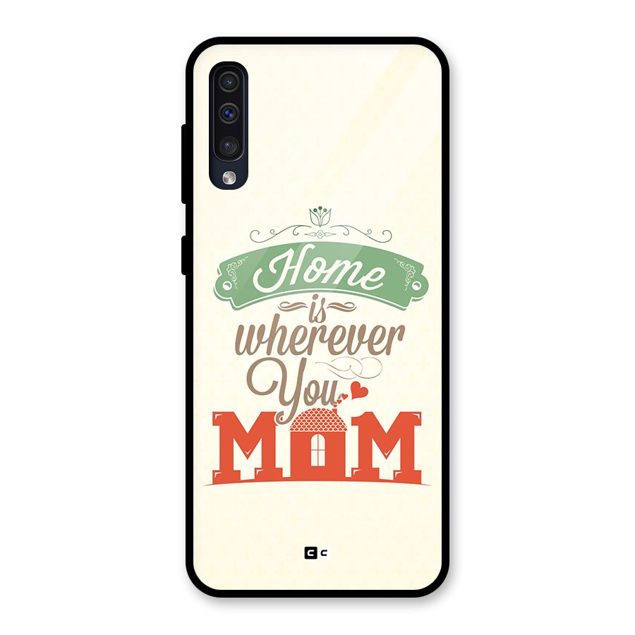 True Home Glass Back Case for Galaxy A50s