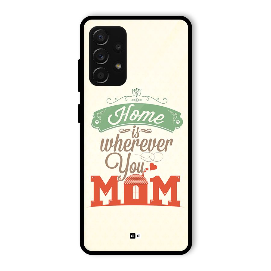 True Home Glass Back Case for Galaxy A53 5G