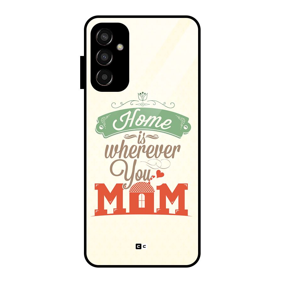 True Home Glass Back Case for Galaxy F13