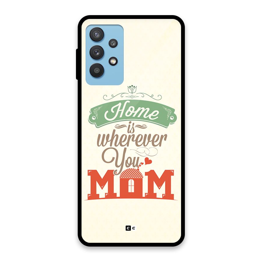 True Home Glass Back Case for Galaxy M32 5G