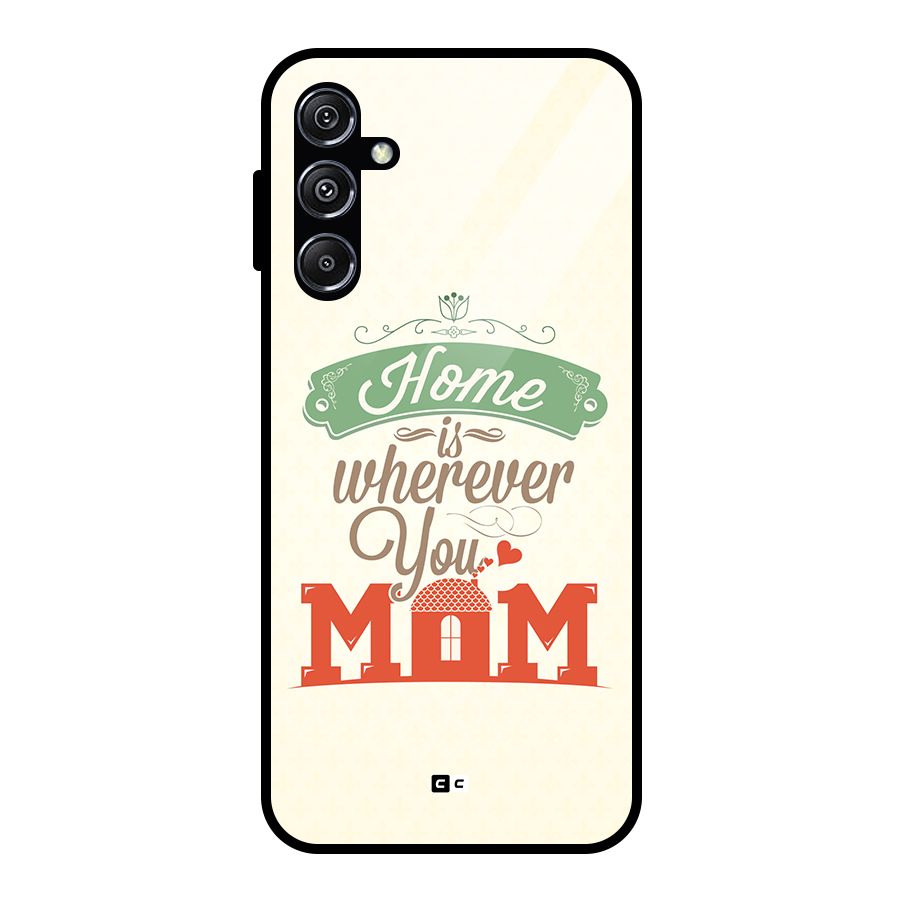 True Home Glass Back Case for Galaxy M34 5G