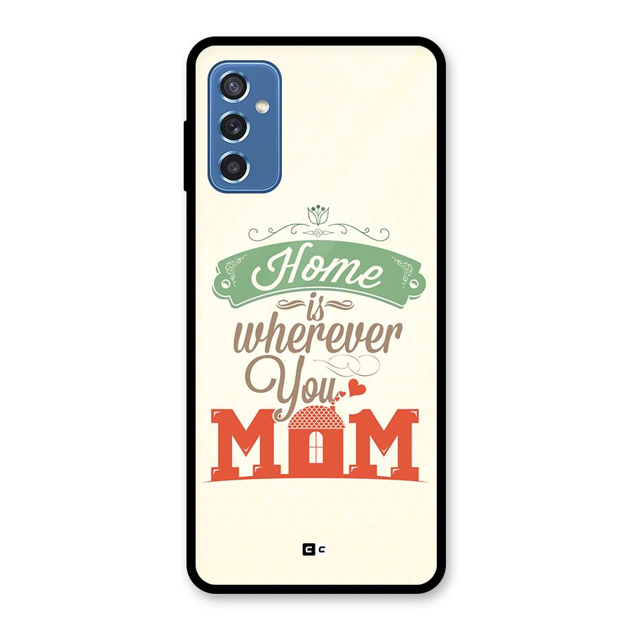 True Home Glass Back Case for Galaxy M52 5G