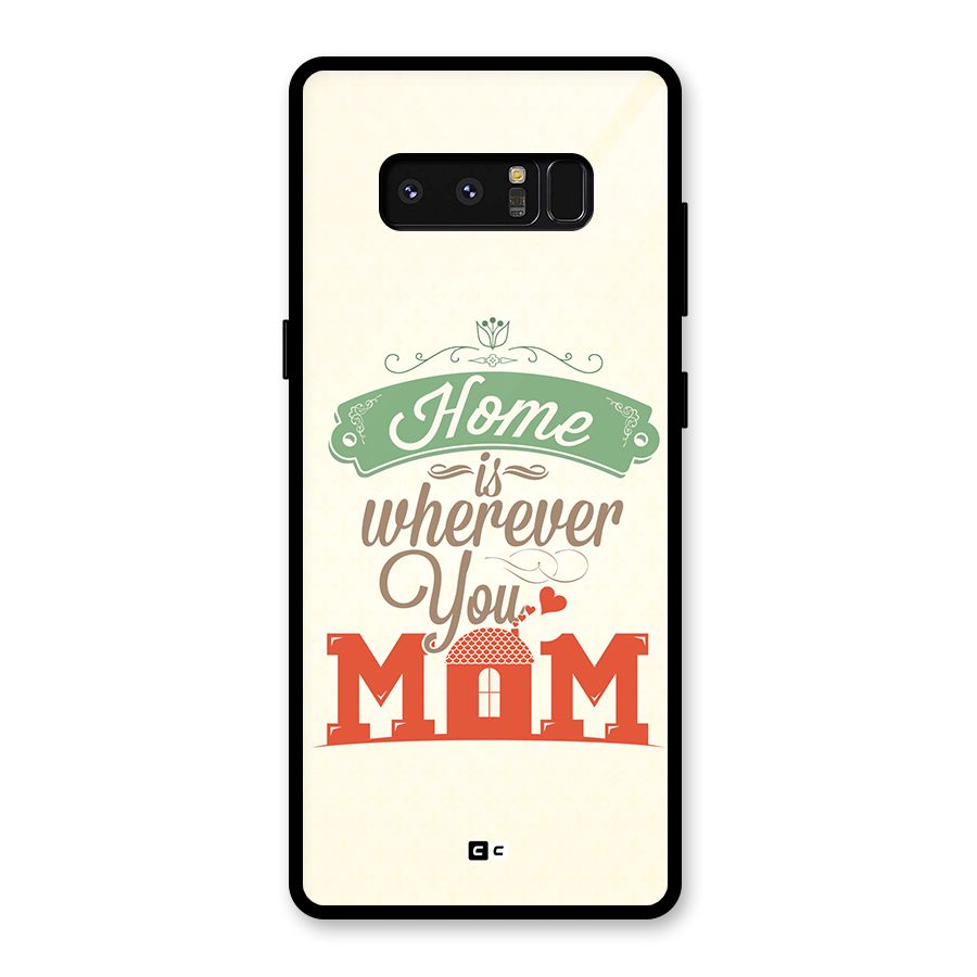 True Home Glass Back Case for Galaxy Note 8